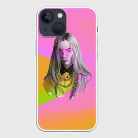 Чехол для iPhone 13 mini с принтом Billie Eilish в Рязани,  |  | billie eilish | lovely | music | ocean eyes | pop | билли айлиш | девушка | музыка | океан | поп | эйлиш | элиш