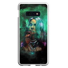 Чехол для Samsung S10E с принтом Billie Eilish Space в Рязани, Силикон | Область печати: задняя сторона чехла, без боковых панелей | billie eilish | lovely | music | ocean eyes | pop | билли айлиш | девушка | музыка | океан | поп | эйлиш | элиш