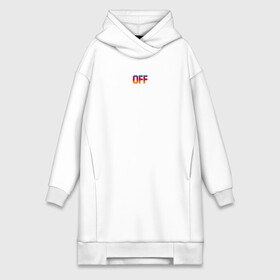 Платье-худи хлопок с принтом OFF и всё тут в Рязани,  |  | off | off white | vlone | white | yellow | бренды | желтый | линии | оф вайт