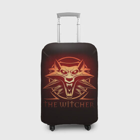 Чехол для чемодана 3D с принтом The Witcher в Рязани, 86% полиэфир, 14% спандекс | двустороннее нанесение принта, прорези для ручек и колес | wild hunt | арбалет | ведьмак 3 | геральт | дикая | магия | охота | сказка | сфера | фэнтези | цири