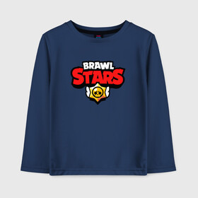 Детский лонгслив хлопок с принтом BRAWL STARS в Рязани, 100% хлопок | круглый вырез горловины, полуприлегающий силуэт, длина до линии бедер | brawl stars | brawl stars сервер | браво старс | игра brawl stars | персонажи brawl stars.