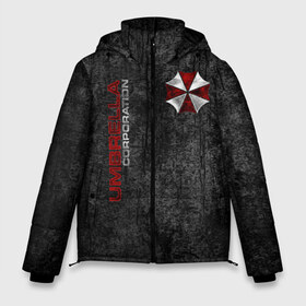 Мужская зимняя куртка 3D с принтом Umbrella corporation в Рязани, верх — 100% полиэстер; подкладка — 100% полиэстер; утеплитель — 100% полиэстер | длина ниже бедра, свободный силуэт Оверсайз. Есть воротник-стойка, отстегивающийся капюшон и ветрозащитная планка. 

Боковые карманы с листочкой на кнопках и внутренний карман на молнии. | biohazard | evil | project alice | r.p.d | resident | амбрелла | вирус g | вирус т | грандж | зомби | зонт | йовович | клэр | леон | милла | обитель зла | умбрелла | элис