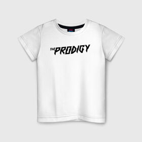 Детская футболка хлопок с принтом The Prodigy в Рязани, 100% хлопок | круглый вырез горловины, полуприлегающий силуэт, длина до линии бедер | breathe | firestarter | invaders must die | keith charles flint | kit flint | music | no good | no tourists | omen | prodigy | the day is my enemy | the prodig | кит флинт | музыка | продижи