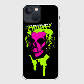 Чехол для iPhone 13 mini с принтом The Prodigy в Рязани,  |  | 90 е | the prodigy | кит флинт | музыка | панк | рок | техно | череп | электро