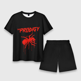 Мужской костюм с шортами 3D с принтом The Prodigy в Рязани,  |  | 90 е | the prodigy | кит флинт | музыка | муравей | панк | рок | техно | электро