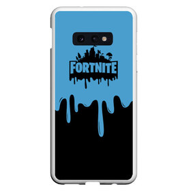 Чехол для Samsung S10E с принтом FORTNITE - Black&Blue в Рязани, Силикон | Область печати: задняя сторона чехла, без боковых панелей | Тематика изображения на принте: battlefield | counter strike | cs | cs go | csgo | dota | dota2 | exodus | fortnite | gta | kombat | metro | mortal | moscow | off white | place | pubg | supreme | trasher | vans | метро | москва