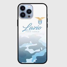 Чехол для iPhone 13 Pro Max с принтом Лацио в Рязани,  |  | aquile | biancocelesti | societa sportiva lazio | ss lazio | бело голубые | италия | лацио | орлы | рим | серия а | форма | футбол | футболист | футбольная | футбольный клуб