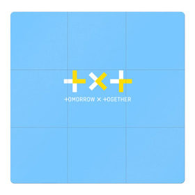 Магнитный плакат 3Х3 с принтом TOMORROW X TOGETHER / TXT в Рязани, Полимерный материал с магнитным слоем | 9 деталей размером 9*9 см | bts | k pop | kpop | tomorrow x together | txt | бтс | к поп | кей поп | корейский поп | кпоп | поп | тикст | томмороу их тогезер