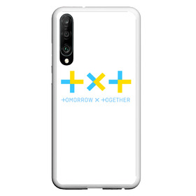 Чехол для Honor P30 с принтом TOMORROW X TOGETHER TXT в Рязани, Силикон | Область печати: задняя сторона чехла, без боковых панелей | Тематика изображения на принте: bighit | blackpink | bts | girls’ generation | got7 | k pop | kpop | super junior | tomorrow x together | txt | к поп | кейпоп | корейская группа | корейская музыка