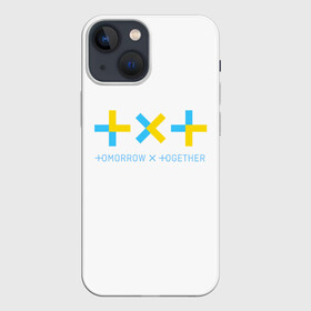 Чехол для iPhone 13 mini с принтом TOMORROW X TOGETHER   TXT в Рязани,  |  | Тематика изображения на принте: bighit | blackpink | bts | girls’ generation | got7 | k pop | kpop | super junior | tomorrow x together | txt | к поп | кейпоп | корейская группа | корейская музыка