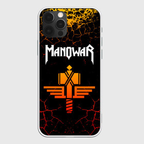 Чехол для iPhone 12 Pro с принтом MANOWAR в Рязани, силикон | область печати: задняя сторона чехла, без боковых панелей | manowar | manowar 2019 | manowar warriors | manowar world | группа manowar | концерт manowar. | мановар