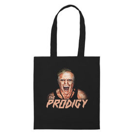 Сумка 3D повседневная с принтом The Prodigy в Рязани, 100% полиэстер | Плотность: 200 г/м2; Размер: 34×35 см; Высота лямок: 30 см | prodigy | the | бигбит | брейкбит | дарование | кит флинт | максим реалити | продиджи | синтипанк | техно | чудо