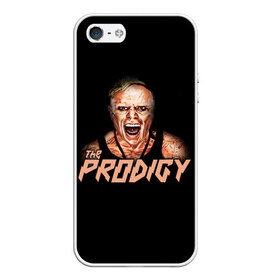 Чехол для iPhone 5/5S матовый с принтом The Prodigy в Рязани, Силикон | Область печати: задняя сторона чехла, без боковых панелей | prodigy | the | бигбит | брейкбит | дарование | кит флинт | максим реалити | продиджи | синтипанк | техно | чудо