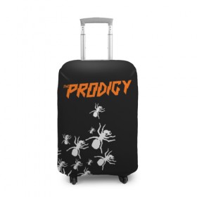 Чехол для чемодана 3D с принтом The Prodigy в Рязани, 86% полиэфир, 14% спандекс | двустороннее нанесение принта, прорези для ручек и колес | flint | keith | kit | prodigy | кит | продиджи | продижи | протиджи | флинт
