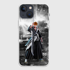 Чехол для iPhone 13 mini с принтом Jump Force   Ichigo Kurosaki в Рязани,  |  | Тематика изображения на принте: anime | bleach ichigo kurosaki | crossover | fighting | game | jump force | manga | аниме | игра | файтинг