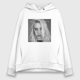 Женское худи Oversize хлопок с принтом Billie Eilish в Рязани, френч-терри — 70% хлопок, 30% полиэстер. Мягкий теплый начес внутри —100% хлопок | боковые карманы, эластичные манжеты и нижняя кромка, капюшон на магнитной кнопке | bilie | billi | billie | eilish | eillish | elish | ellish | eyes | ocean | pop music | айлиш | алиш | били | билли | музыка | певица | поп | эйлиш | элиш