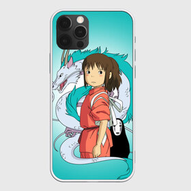 Чехол для iPhone 12 Pro Max с принтом Унесённые призраками в Рязани, Силикон |  | anime | spirited away | аниме | дракон | миядзаки | мультфильм | сэн | тихиро | унесённые призраками | хаку