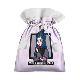 Подарочный 3D мешок с принтом Billie Eilish в Рязани, 100% полиэстер | Размер: 29*39 см | Тематика изображения на принте: at | billie | don’t | eilish | electronic | eyes | me | music | ocean | pirate | smile | synthpop | usa | айлиш | билли | музыка | пайрэт | синти поп | сша | электронная | электропоп