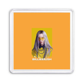 Магнит 55*55 с принтом Billie Eilish в Рязани, Пластик | Размер: 65*65 мм; Размер печати: 55*55 мм | at | billie | don’t | eilish | electronic | eyes | me | music | ocean | pirate | smile | synthpop | usa | айлиш | билли | музыка | пайрэт | синти поп | сша | электронная | электропоп