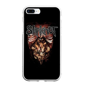 Чехол для iPhone 7Plus/8 Plus матовый с принтом Slipknot в Рязани, Силикон | Область печати: задняя сторона чехла, без боковых панелей | альтернативный | американская | глэм | готик | гранж | группа | метал | модные | музыка | пост | рок | хард