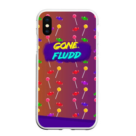 Чехол для iPhone XS Max матовый с принтом Gone Fludd (art) 5 в Рязани, Силикон | Область печати: задняя сторона чехла, без боковых панелей | fludd | gone | gone.fludd | mambl | rap | гон флад | кубик льда | мамбл | реп | сахарный человек