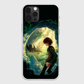 Чехол для iPhone 12 Pro с принтом ночная фурия в Рязани, силикон | область печати: задняя сторона чехла, без боковых панелей | how to train your dragon | night fury | беззубик | дракон | как приручить дракона | ночная фурия