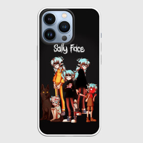 Чехол для iPhone 13 Pro с принтом Sally Face в Рязани,  |  | Тематика изображения на принте: blue | diane | face | fisher | gizmo | henry | johnson | killer | larry | sally | генри | гизмо | джонсон | диана | ларри | лицо | салли | фейс | фишер