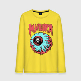 Мужской лонгслив хлопок с принтом Mishka NYC в Рязани, 100% хлопок |  | ciclop | eye | fashion | hype | hypebeast | skull | streatwear | street | wear | глаз | мишка | мода | стритвир | хайп | хайповый шмот | циклоп | череп