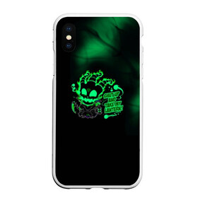 Чехол для iPhone XS Max матовый с принтом Thresh - League of Legends в Рязани, Силикон | Область печати: задняя сторона чехла, без боковых панелей | league of legends | lol | азир | акали | алистар | амуму | анивия | ари | атрокс | воин | вуконг | гарен | лига легенд | лига оф легенд | лол | маг | поддержка | стрелок | танк