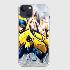 Чехол для iPhone 13 с принтом Street art в Рязани,  |  | grafiti | paint | street art | urban | город | граффити | искусство | кирпичи | краски | рисунки | стена | улицы | уличное искусство