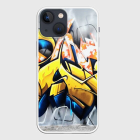 Чехол для iPhone 13 mini с принтом Street art в Рязани,  |  | grafiti | paint | street art | urban | город | граффити | искусство | кирпичи | краски | рисунки | стена | улицы | уличное искусство