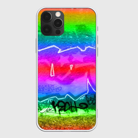 Чехол для iPhone 12 Pro Max с принтом GRAFFITI NEON в Рязани, Силикон |  | Тематика изображения на принте: grafiti | paint | street art | urban | город | граффити | искусство | кирпичи | краски | рисунки | стена | улицы | уличное искусство