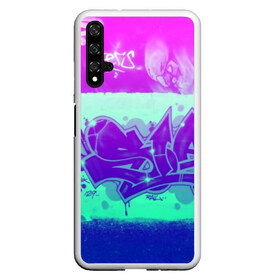 Чехол для Honor 20 с принтом color neon collection в Рязани, Силикон | Область печати: задняя сторона чехла, без боковых панелей | Тематика изображения на принте: grafiti | paint | street art | urban | город | граффити | искусство | кирпичи | краски | рисунки | стена | улицы | уличное искусство