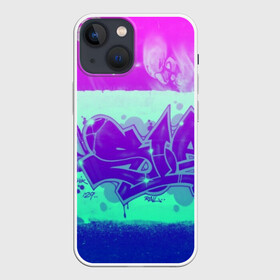 Чехол для iPhone 13 mini с принтом color neon collection в Рязани,  |  | grafiti | paint | street art | urban | город | граффити | искусство | кирпичи | краски | рисунки | стена | улицы | уличное искусство