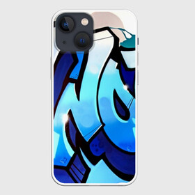 Чехол для iPhone 13 mini с принтом wow graffiti в Рязани,  |  | felipe pantone | grafiti | paint | street art | urban | город | граффити | искусство | кирпичи | краски | рисунки | стена | улицы | уличное искусство