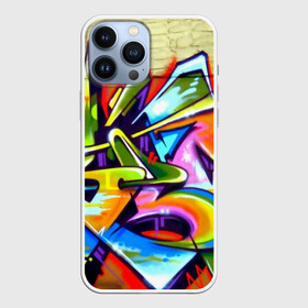 Чехол для iPhone 13 Pro Max с принтом Кислота в Рязани,  |  | felipe pantone | grafiti | paint | street art | urban | город | граффити | искусство | кирпичи | краски | рисунки | стена | улицы | уличное искусство