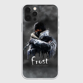 Чехол для iPhone 12 Pro Max с принтом Frost Rainbow Six в Рязани, Силикон |  | Тематика изображения на принте: gameplay | mozzie | pvp | r6 | r6s | siege | герой | дым | огонь | осада | пламя | радуга | снайпер | сражения | туман | шутер