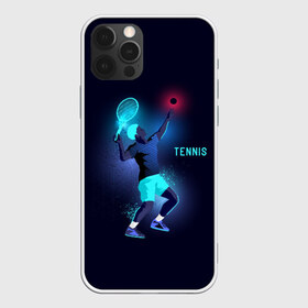 Чехол для iPhone 12 Pro Max с принтом TENNIS NEON в Рязани, Силикон |  | Тематика изображения на принте: neon | sport | tennis | неон | неоновый | спорт | спортсмен | теннис