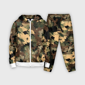 Детский костюм 3D с принтом Камуфляж в Рязани,  |  | abstraction | army | autumn | brown | camouflage | disguise | fishing | green | khaki | nature | spots | абстракция | армия | зеленый | камуфляж | коричневый | маскировка | осень | охота | природа | пятна | рыбалка | хаки