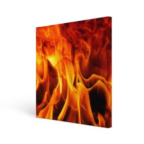 Холст квадратный с принтом Огонь и дым в Рязани, 100% ПВХ |  | fire | flame | in fire | smoke | в огне | дым | огненный | огонь | текстуры