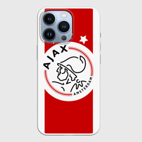 Чехол для iPhone 13 Pro с принтом Аякс в Рязани,  |  | afc ajax | ajax | amsterdamsche football club ajax | амстердамский аякс | аякс | аякс амстердам | фк аякс | форма | футбол | футбольный клуб