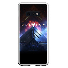 Чехол для Samsung S10E с принтом DESTINY в Рязани, Силикон | Область печати: задняя сторона чехла, без боковых панелей | bungie | cayde 6 | cyd6 | destiny | destiny 2 | forsaken | gambit | hunter | titan | warlock | банги | варлок | габмит | дестини | дестини 2 | зур | кейд | кейд 6 | отвергнутые | охотник | титан | туз