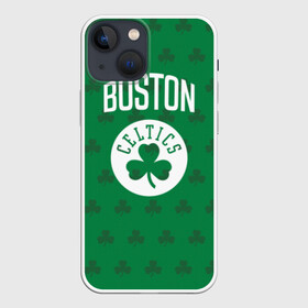 Чехол для iPhone 13 mini с принтом Boston Celtics в Рязани,  |  | boston | boston celtics | celtics | бостон | бостон селтикс