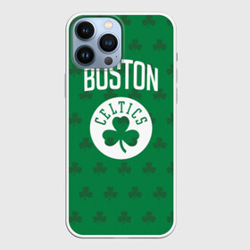 Чехол для iPhone 13 Pro Max с принтом Boston Celtics в Рязани,  |  | boston | boston celtics | celtics | бостон | бостон селтикс