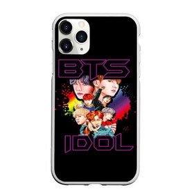 Чехол для iPhone 11 Pro матовый с принтом BTS ARMY в Рязани, Силикон |  | bangtan | boy | j hope | jimin | jin | jungkook | korea | luv | rm | suga | v | with | бтс | кей | поп