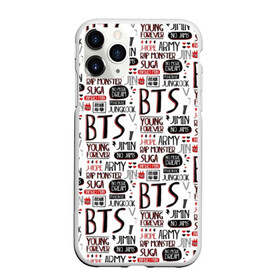 Чехол для iPhone 11 Pro матовый с принтом BTS Collage в Рязани, Силикон |  | bangtan | boy | j hope | jimin | jin | jungkook | korea | luv | rm | suga | v | with | бтс | кей | поп