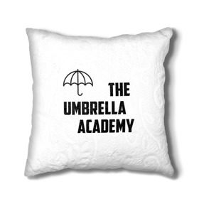 Подушка 3D с принтом Академия Амбрелла в Рязани, наволочка – 100% полиэстер, наполнитель – холлофайбер (легкий наполнитель, не вызывает аллергию). | состоит из подушки и наволочки. Наволочка на молнии, легко снимается для стирки | академия амбрелла the umbrella academy