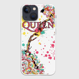 Чехол для iPhone 13 mini с принтом Queen в Рязани,  |  | bohemian | brian | freddie | john | mercury | must go on | queen | rhapsody | roger | taylor | the miracle | the show | роджер тейлор | фредди меркьюри