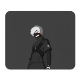 Коврик для мышки прямоугольный с принтом Kaneki Ken в Рязани, натуральный каучук | размер 230 х 185 мм; запечатка лицевой стороны | anteiku | ghoul | kaneki | ken | tokyo | антейку | гуль | канеки | кен | токийский