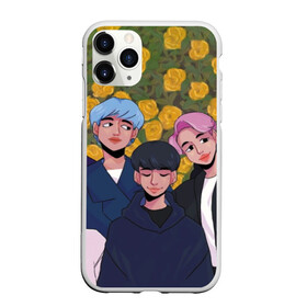 Чехол для iPhone 11 Pro матовый с принтом БТС в Рязани, Силикон |  | bts | jimin | jin | jungkook | k pop | kim taehyung | korean | suga | бтс | джонгук | ким сокчин | ким тэ хён | корейский поп | корея | мин юнги | пак | суга | чимин | чон